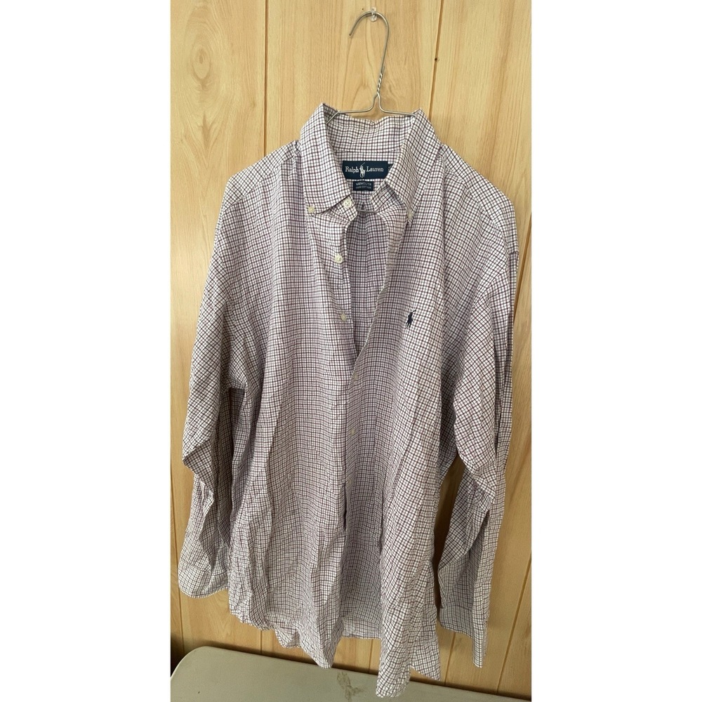 Ralp Lauren Long Sleeve Shirt,‎ Size 16 34/35
